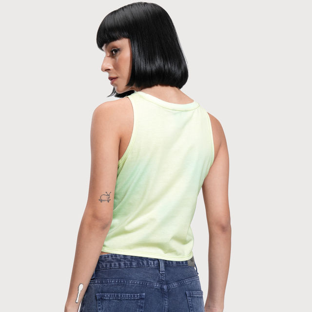 Tokyo Talkies Women's Printed Front Tie Crop Top - Buy at ₹351