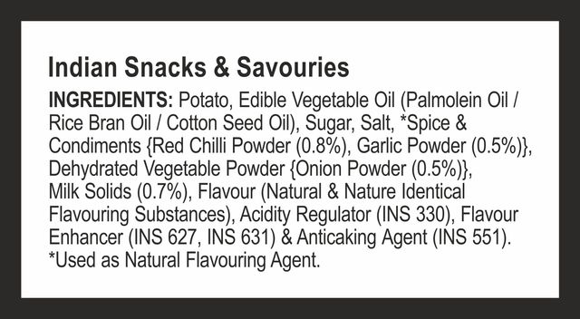 Yellow Diamond Sizzling Cheese Chips