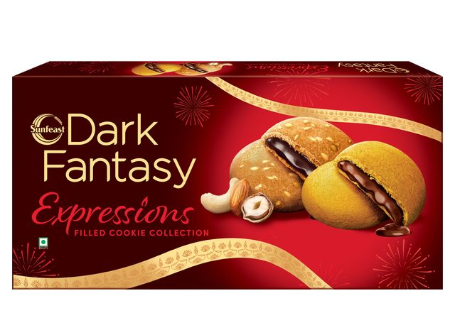 Sunfeast Dark Fantasy Expressions Chocolate Assorted Biscuits | Preservative-free