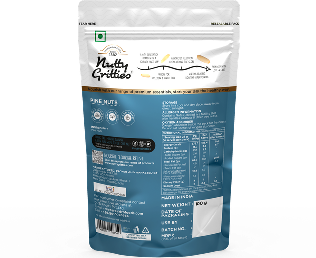 Nutty Gritties Premium Pine Nuts
