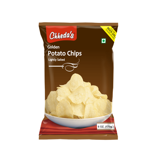 Chheda's Golden Plain Salted Chips