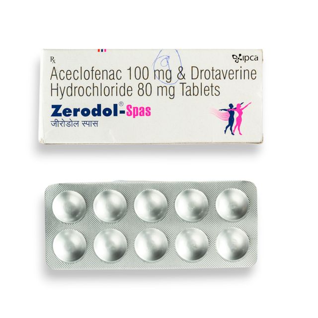 Zerodol Spas Tablet