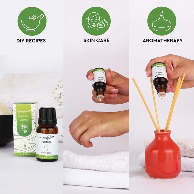 Aromahpure Fragrance Oil - Floral Series | Set of 6 | Aroma Oil for Home Fragrance