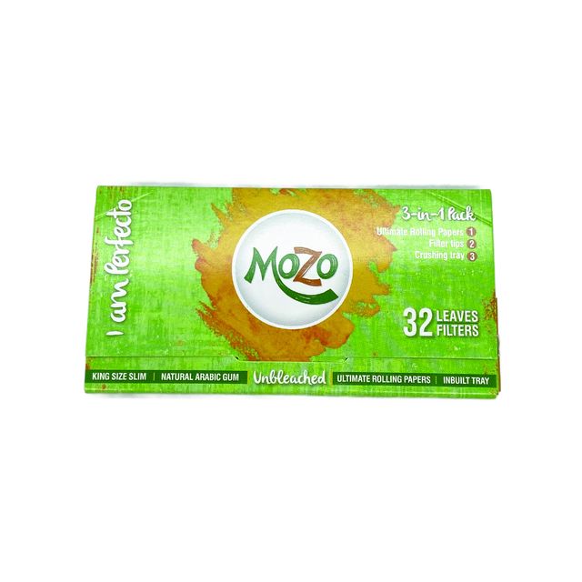 Bongchie Mozo With Filter Natural 32 Leaves & 32 Filters