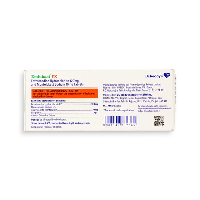 Emlukast-FX Tablets