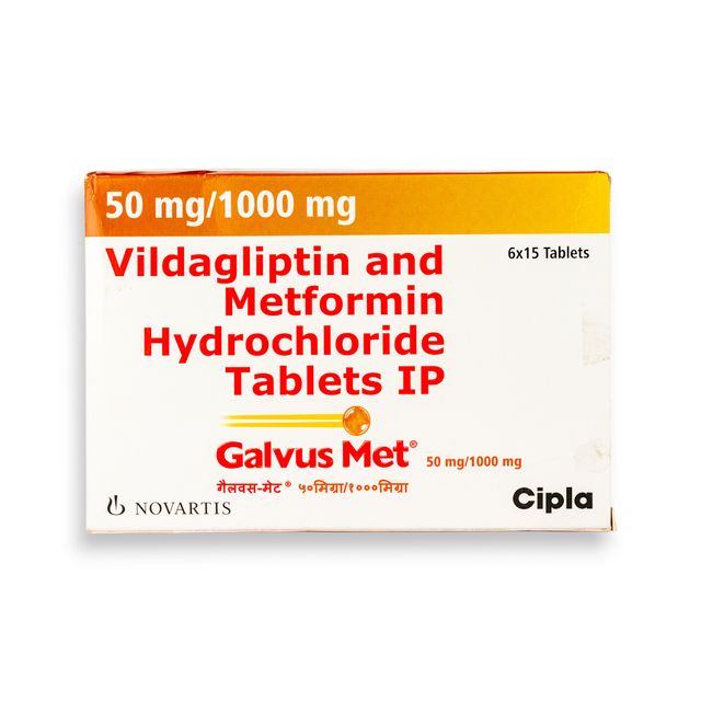Galvus Met 50Mg/1000Mg Tablets