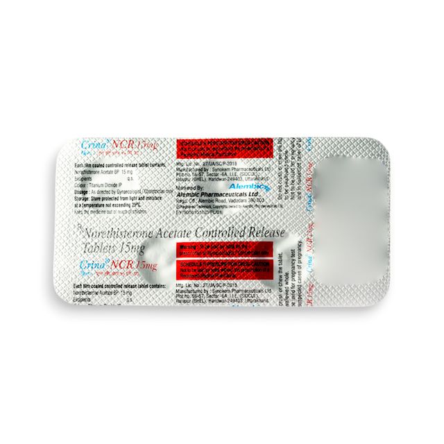 Crina-NCR 15mg Tablets