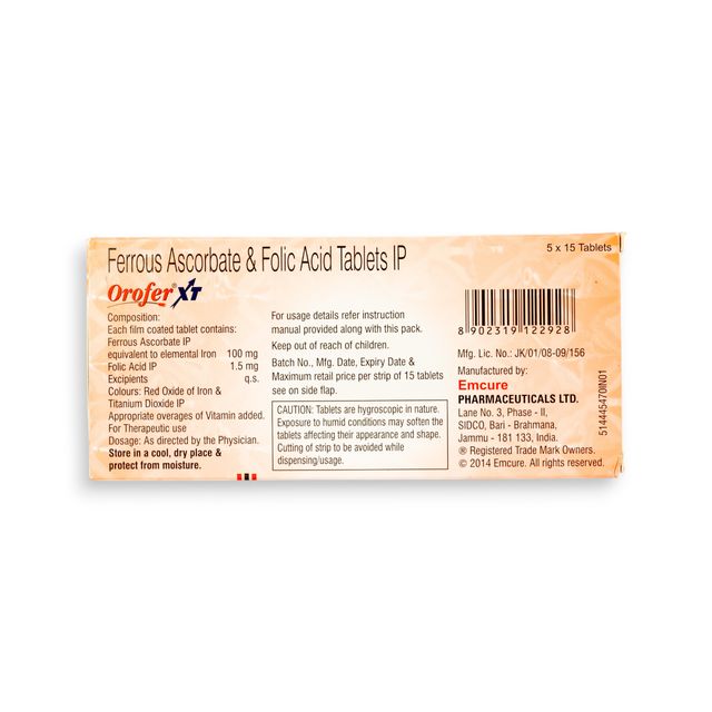 Orofer XT Tablet 15