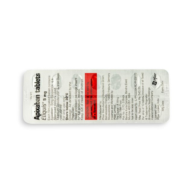 Eliquis 5Mg Tablet