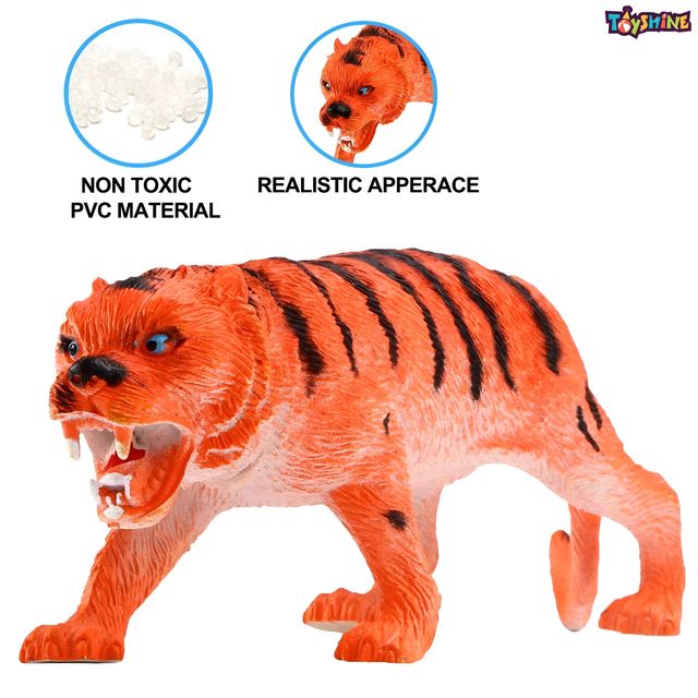 Toyshine 53pc Zoo Animals Playset | Learning Game for Kids