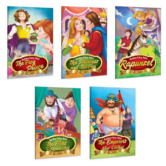 The Elves and the Shoemaker | the Princess and the Pea &more Golden Fairy Tales -Bedtime Storybooks