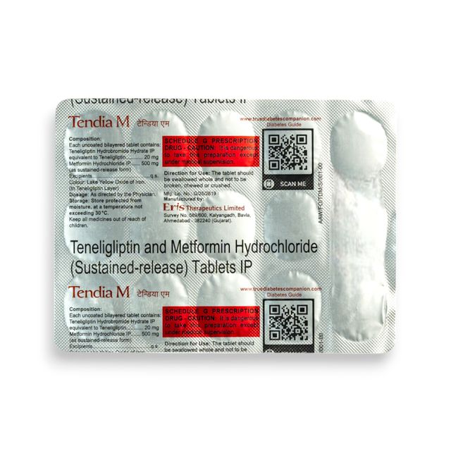 Tendia M Tablets SR