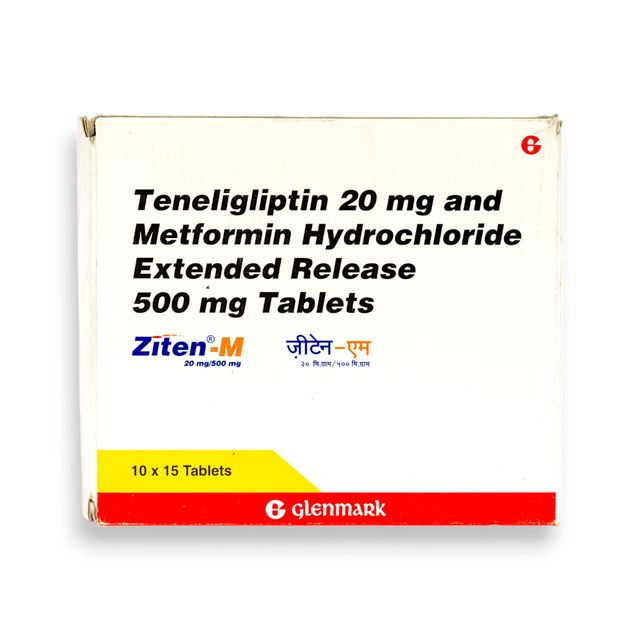 Ziten M 20mg/500mg Tablet