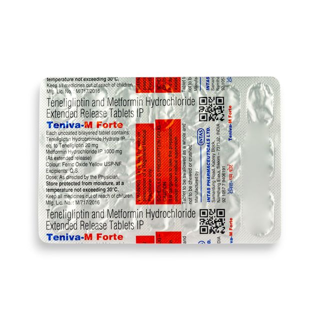 Teniva-M Forte Tablets ER