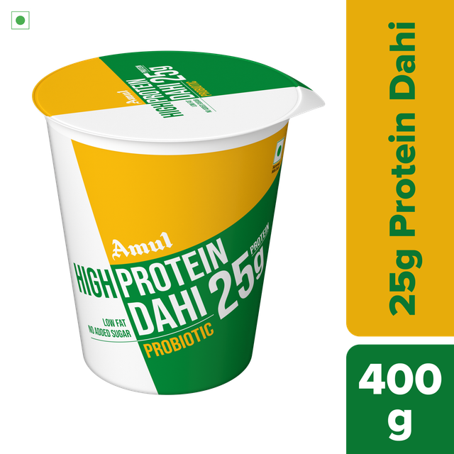 Amul High Protein Cup Dahi 400 g Combo