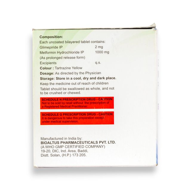 Glimsay M2 Forte Tablets PR