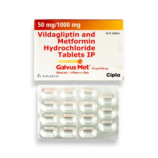 Galvus Met 50Mg/1000Mg Tablets