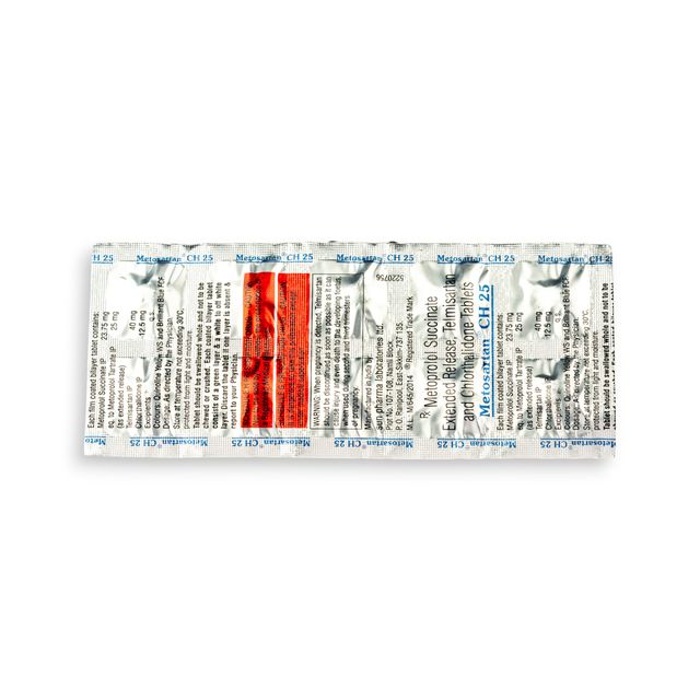 Metosartan CH 25 Tablet ER