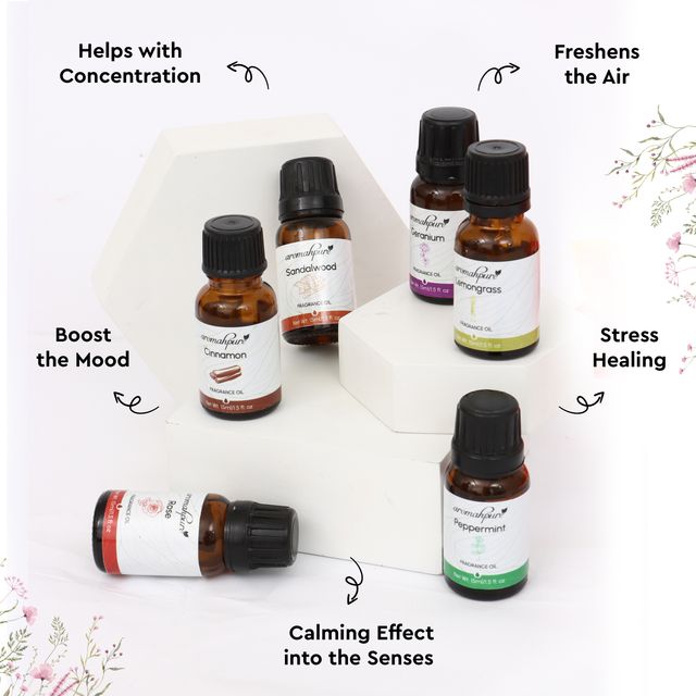 Aromahpure Fragrance Oil - Blend Series | Set of 6