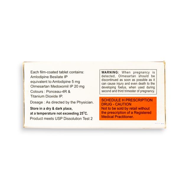 Olmat 20 Am Tablet