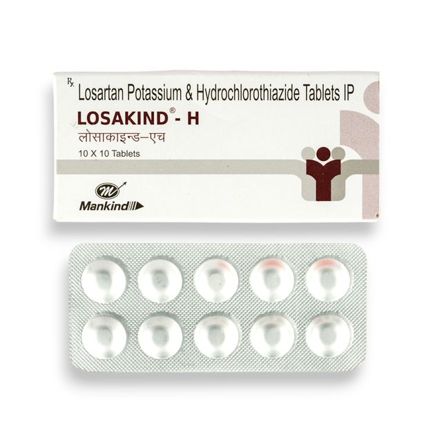 Buy Losakind H Tablet at ₹78 | Instant Online Delivery | Zepto