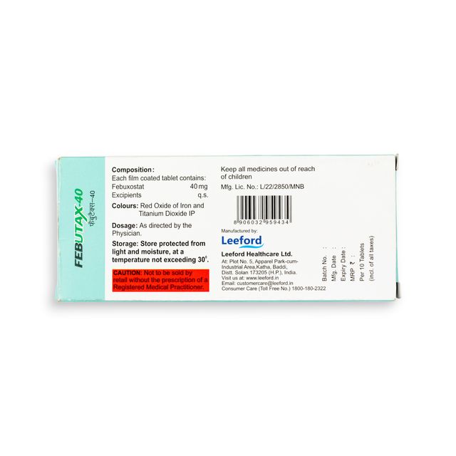 Febutax 40 Tablet