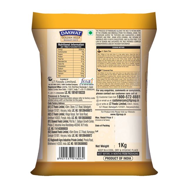Daawat Golden Sella