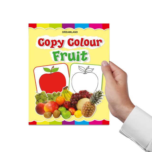 Dreamland Copy Colour Book - 1 to 6 (Pack) | Gift for kid | Gift Pack | Coloring Books for kid, 96 Pages