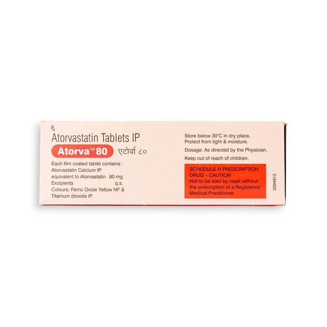 Atorva 80 Tablet
