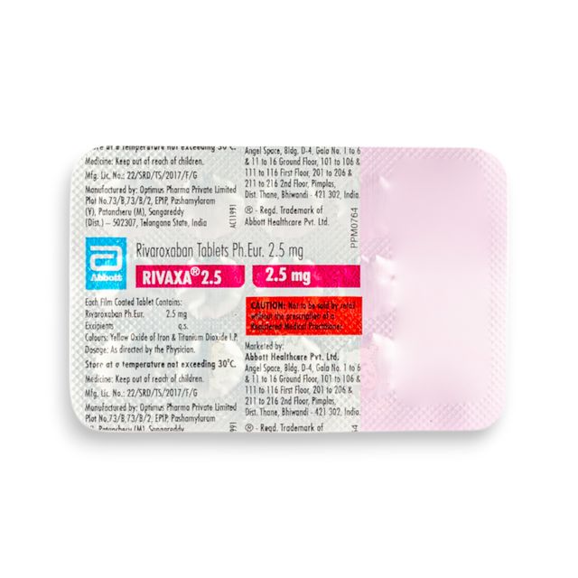 Rivaxa 2.5Mg Tablet