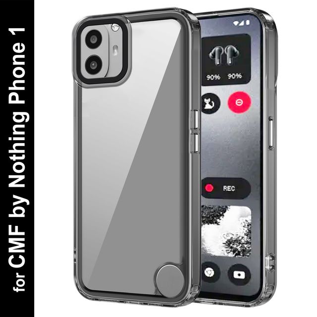 Zapcase Back Cover for CMF by Nothing Phone 1 | Space-Black