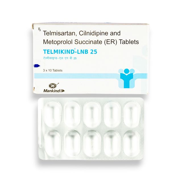 Telmikind Lnb 25 Tablet