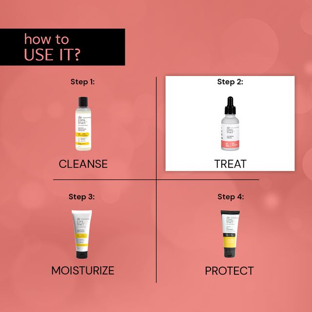 Deconstruct Clearing Serum 5% Niacinamide & 2% Alpha Arbutin Serum for Acne Marks & Pigmentation