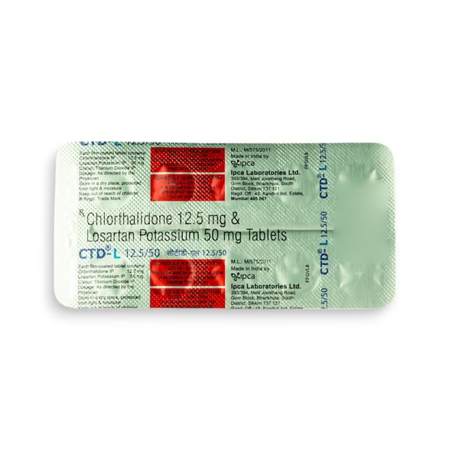 Ctd L 12.5/50 Tablet
