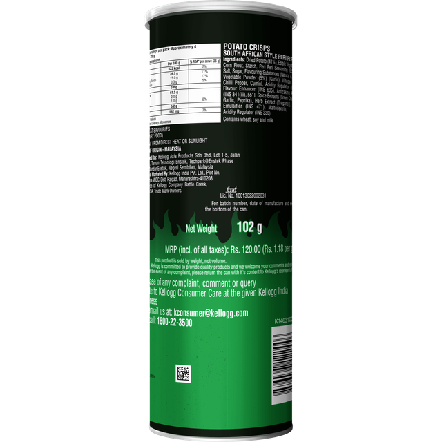 Nescafe Classic Dawn Jar(90gms) & Pringles Potato Chips Peri Peri Flavour(102gms) Combo