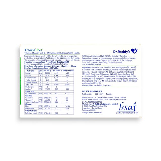 Antoxid P Tablet
