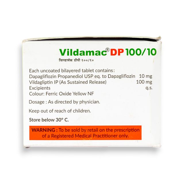 Vildamac DP 100/10 Tablet
