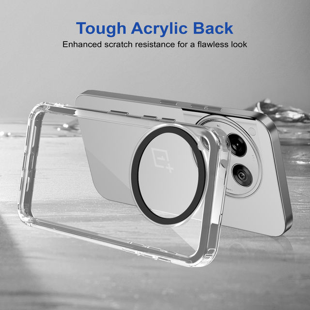Zapcase Back Cover for OnePlus 12 | Space-Clear