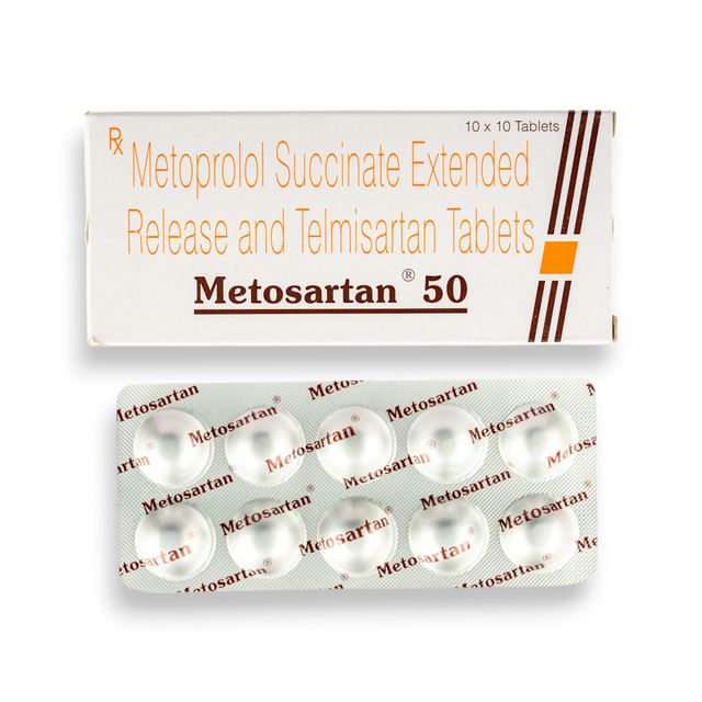 Metosartan 50 Tablet Er