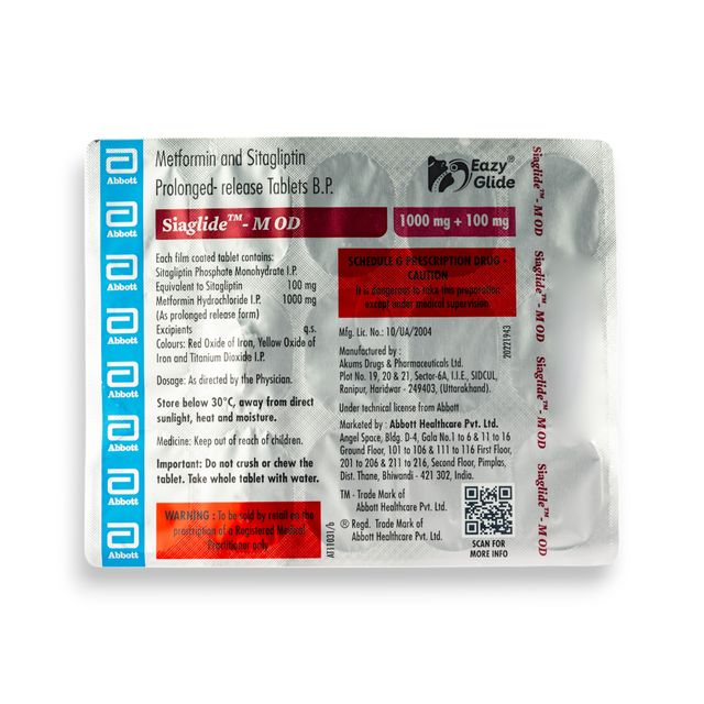 Siaglide-M OD Tablets PR
