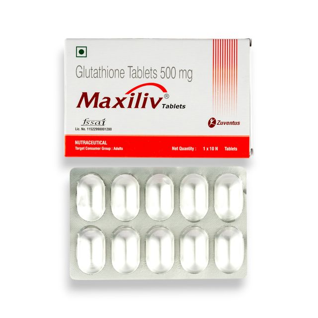 Maxiliv Glutathione Tablet