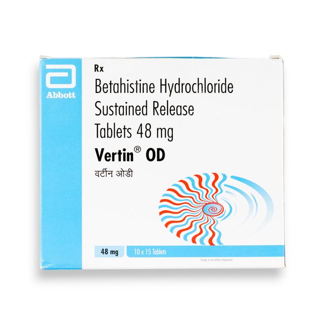 Vertin OD 48mg Tablets SR