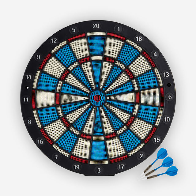 Canaveral By Decathlon | Plastip Dartboard With 3 Darts, Standard Size