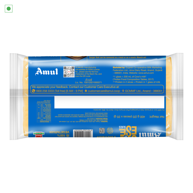 Amul A+ Cheese Slices