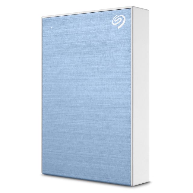 Seagate One Touch 5Tb External Hdd With Password Protection  Light Blue(Stkz5000402)