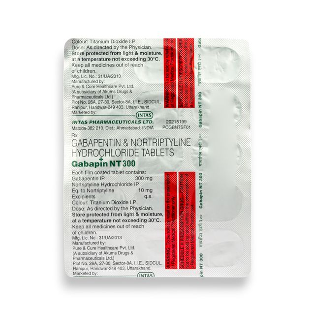 Gabapin NT 300 Tablet