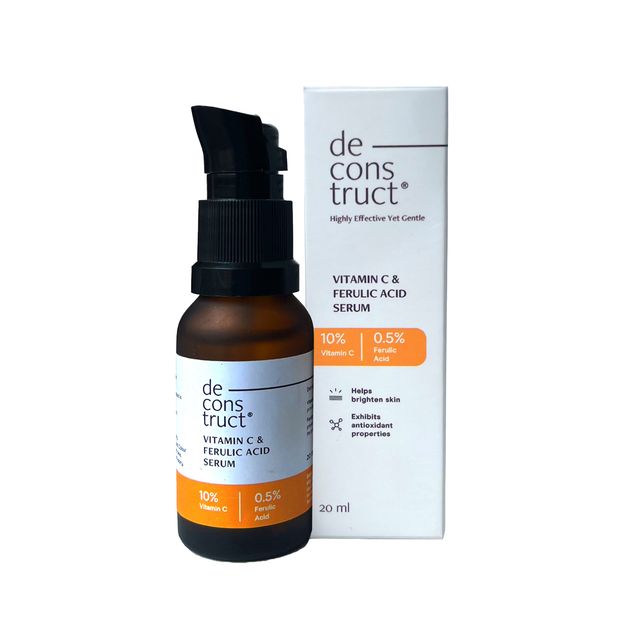 Deconstruct 10% Vitamin C Serum | Non-Irritating, Non-Sticky | Brightens & Even Tone | No Purging