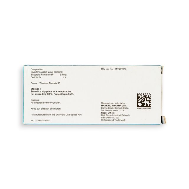 Bisoheart 2.5 Tablet