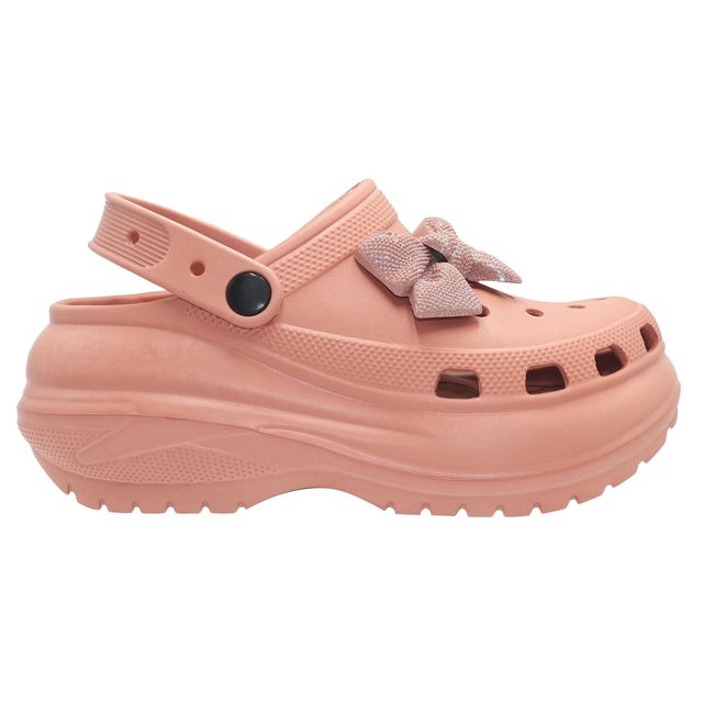 Bonkerz Ladies Clogs Peach - UK 5