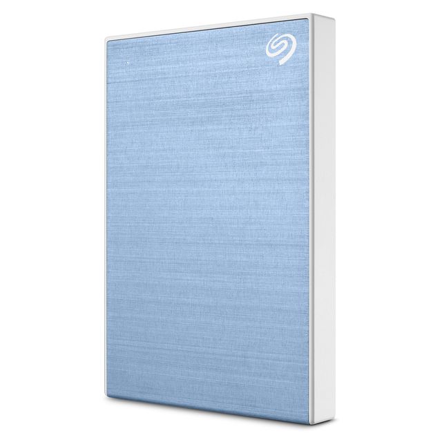 Seagate One Touch 1Tb External Hdd With Password Protection  Light Blue(Stky1000402)
